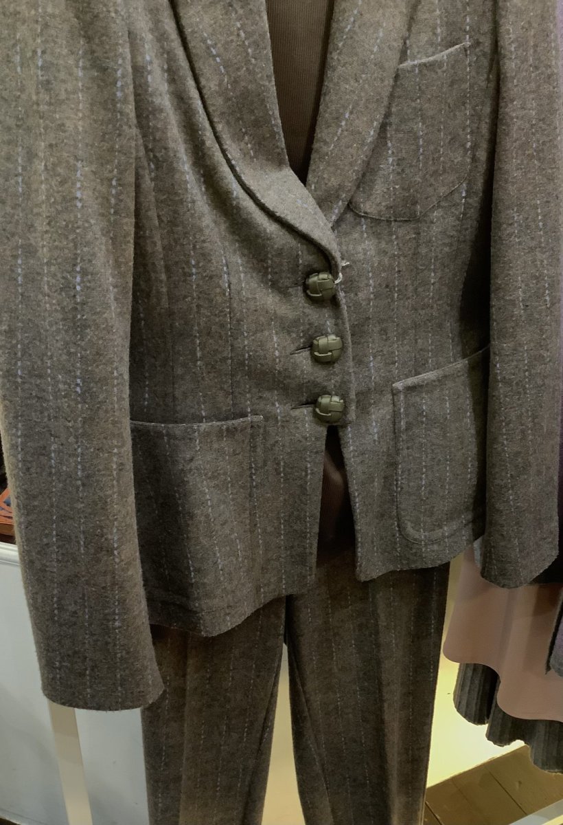 画像2: NeNe🇮🇹 レトロデザインのエレガントジャケット (2)