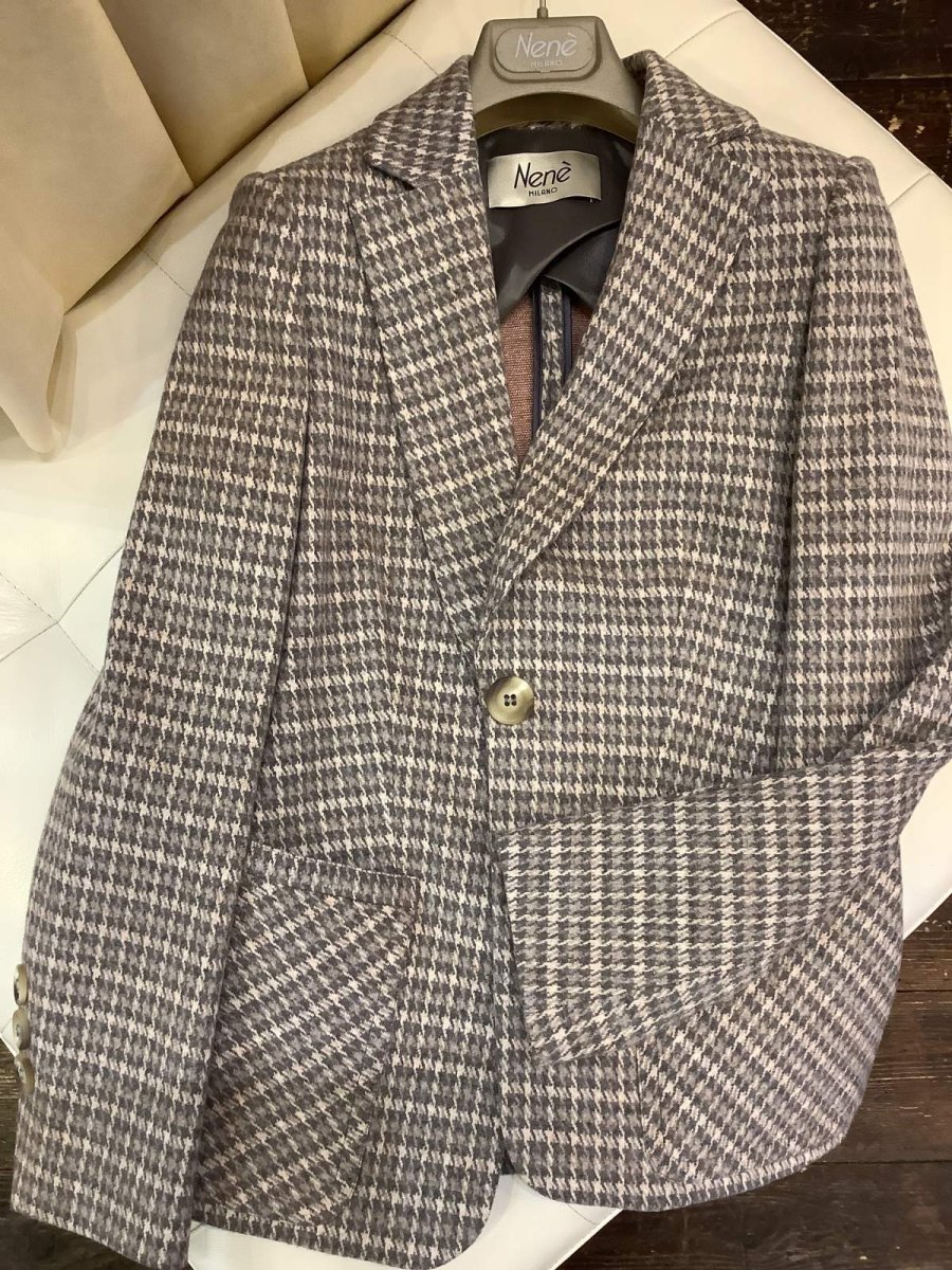 画像3: NeNe🇮🇹 レトロデザインのエレガントジャケット (3)