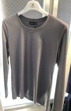 画像3: デザイン長袖カットソー🇮🇹シワにならないシルケットコットン (3)