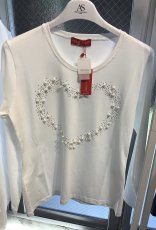 画像2: オシャレデザイン長袖Tシャツ💐 (2)